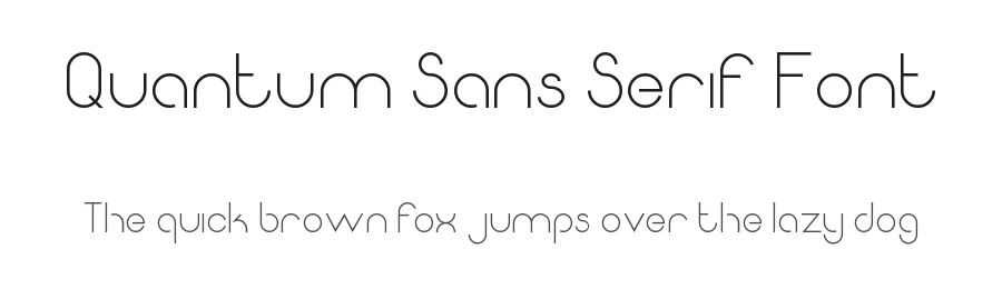 Quantum Sans Serif Font by Yana Bereziner — Sans Serif Font