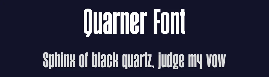Quarner Font by TypeLogue — Sans Serif Font — thumbnail 2