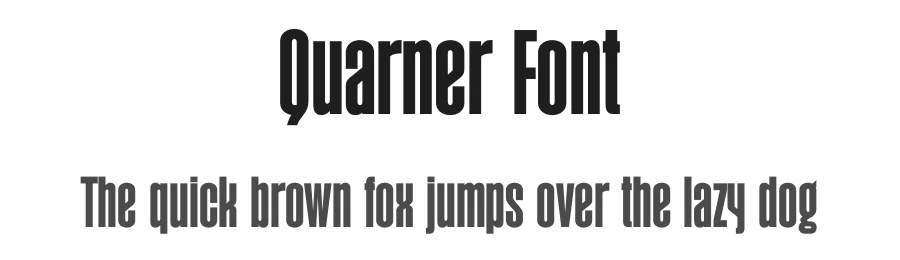 Quarner Font by TypeLogue — Sans Serif Font