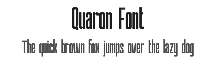 Quaron Font by roomspace.cl — Decorative Font