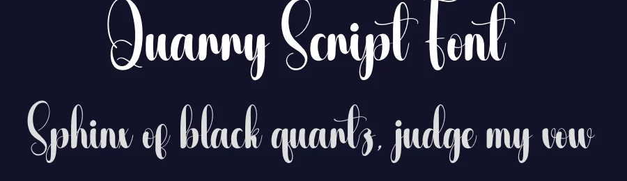 Quarry Script Font by andikastudio — Script Handwritten Font — thumbnail 2