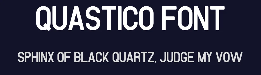 Quastico Font by Maiko Hatta — Decorative Font — thumbnail 2