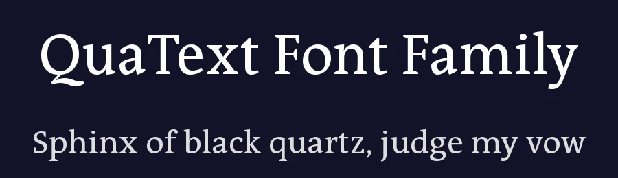 QuaText Font Family by LucasFonts — Serif Font — thumbnail 2