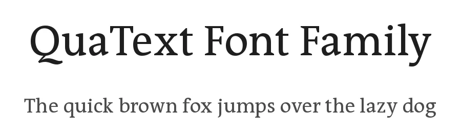 QuaText Font Family by LucasFonts — Serif Font