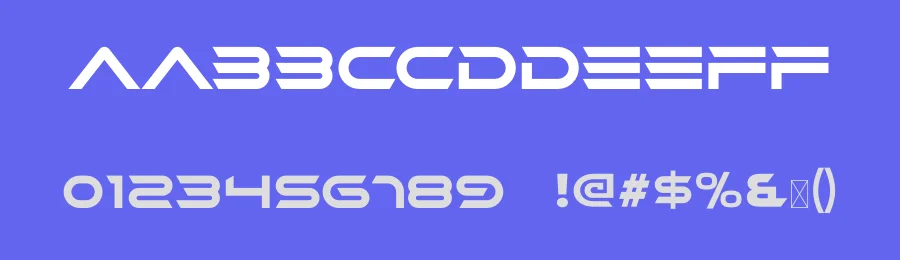 Quaxcite Font by albert_kalingga — Display Font — thumbnail 3
