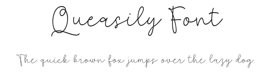 Queasily Font by nhfonts — Decorative Font