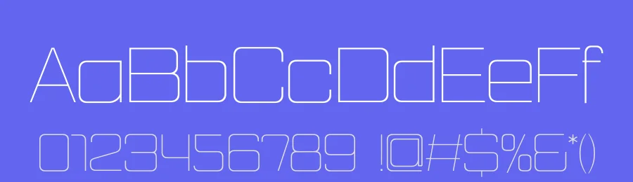 Quedora – Boxy Minimalist Font by Casloop Studio — Decorative Font — thumbnail 3
