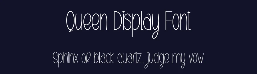 Queen Display Font by andikastudio — Display Font — thumbnail 2