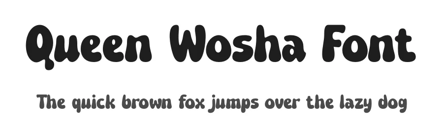 Queen Wosha Font by timelesstype.co — Display Font