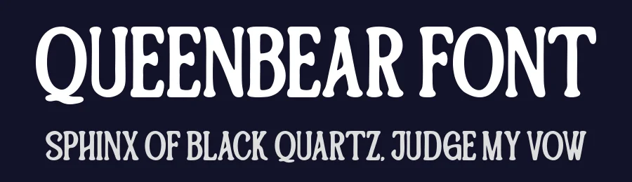 Queenbear Font by andstudio07 — Serif Font — thumbnail 2