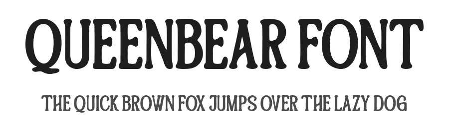 Queenbear Font by andstudio07 — Serif Font