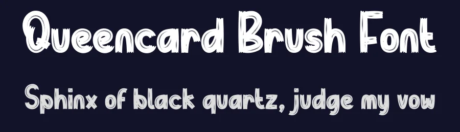 Queencard Brush Font by creativeletter — Script Handwritten Font — thumbnail 2