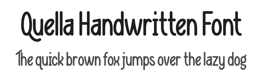 Quella Handwritten Font by Maiko Hatta — Script Handwritten Font