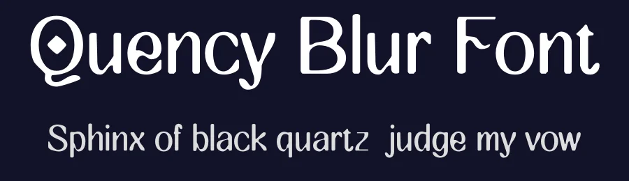 Quency Blur Font by craftsupplyco — Sans Serif Font — thumbnail 2