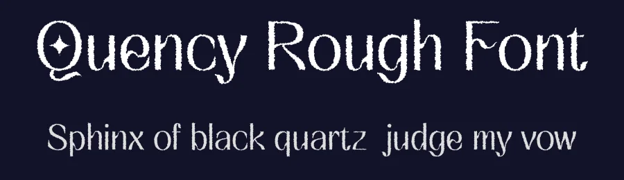 Quency Rough Font by craftsupplyco — Sans Serif Font — thumbnail 2