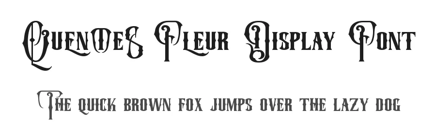 Quentes Fleur Display Font by FallenGraphic Studio — Display Font