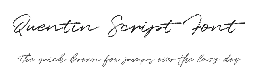 Quentin Script Font by Get Studio — Script Handwritten Font
