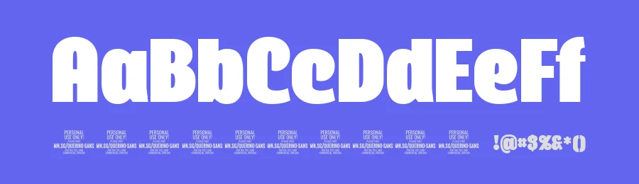Querino Sans Serif Font by Mans Greback — Sans Serif Font — thumbnail 3