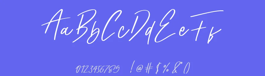 Quetta Signature Script Font by GlyphStyle — Script Handwritten Font — thumbnail 3