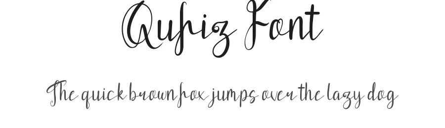 Qufiz Font by khalwastudio — Script Handwritten Font