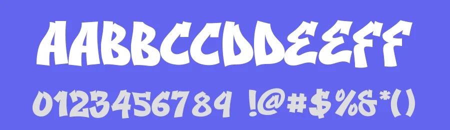 Quick Blast Graffiti Font by TokoPress — Decorative Font — thumbnail 3