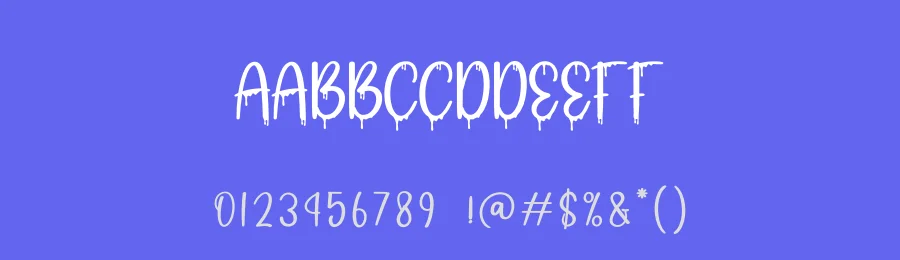 Quick Horor Halloween Font by creativeletter — Display Font — thumbnail 3