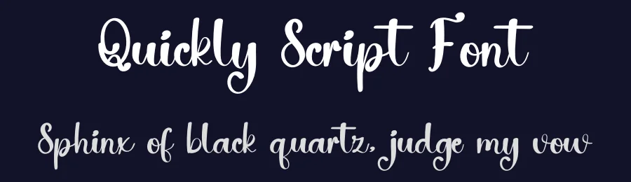 Quickly Script Font by inermediaSTUDIO — Script Handwritten Font — thumbnail 2