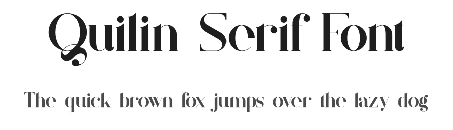 Quilin Serif Font by vp_creative_shop — Serif Font
