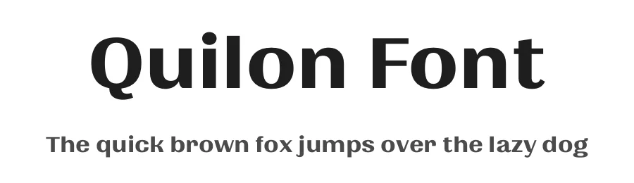 Quilon Font by Indian Type Foundry — Sans Serif Font