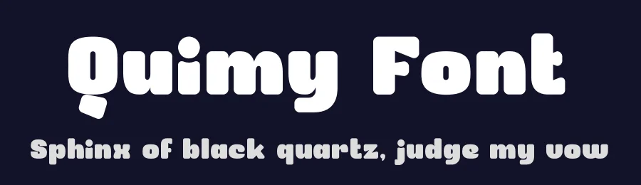 Quimy Font by Rismatype — Decorative Font — thumbnail 2