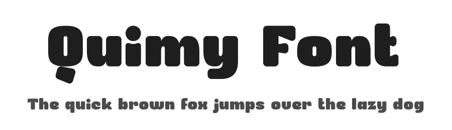 Quimy Font by Rismatype — Decorative Font