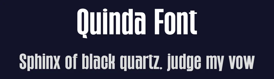 Quinda Font by TypeLogue — Sans Serif Font — thumbnail 2