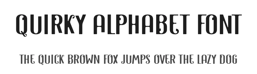 Quirky Alphabet Font by Anto (7NTypes) — Display Font