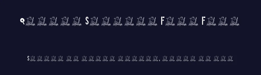 Quirky Stencil Free Font by Letterlays — Decorative Font — thumbnail 2