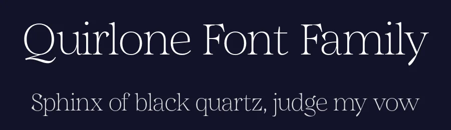 Quirlone Font Family by Propertype — Serif Font — thumbnail 2