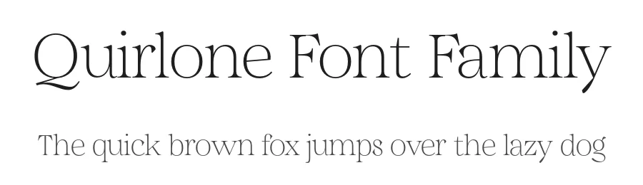 Quirlone Font Family by Propertype — Serif Font