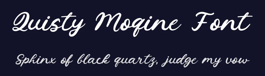Quisty Moqine Font by enxyclo — Script Handwritten Font — thumbnail 2