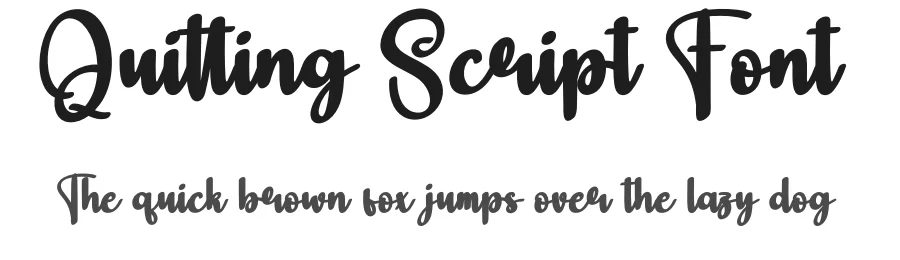 Quitting Script Font by andikastudio — Script Handwritten Font