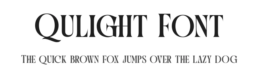 Qulight Font by timelesstype.co — Serif Font