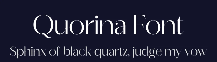 Quorina Font by letterenastudios — Serif Font — thumbnail 2
