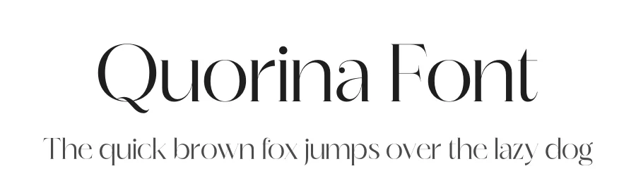 Quorina Font by letterenastudios — Serif Font