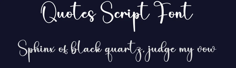 Quotes Script Font by creativeletter — Script Handwritten Font — thumbnail 2