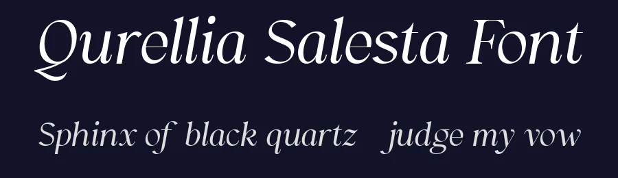 Qurellia Salesta Font by Say Studio — Script Handwritten Font — thumbnail 2