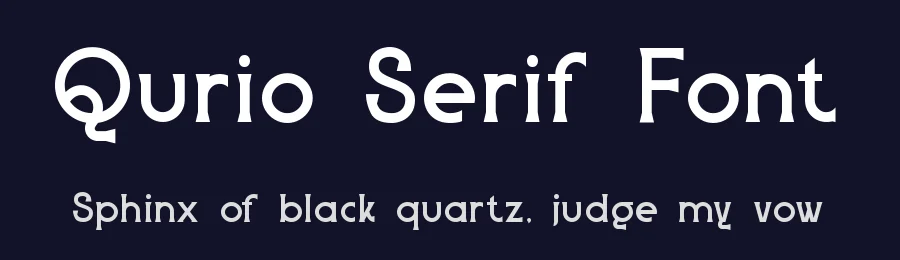 Qurio Serif Font by Rismatype — Serif Font — thumbnail 2