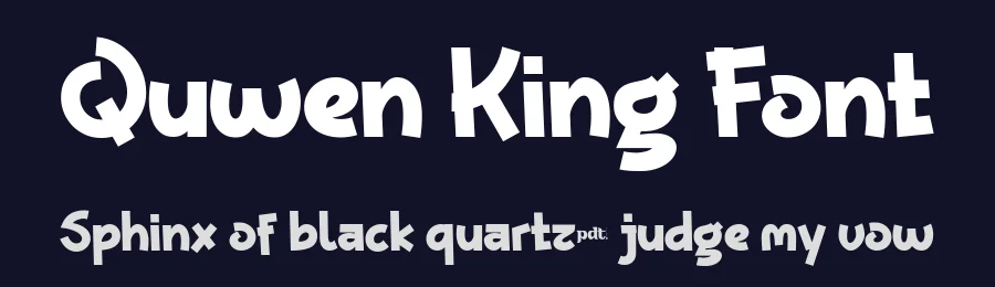 Quwen King Font by productype — Decorative Font — thumbnail 2