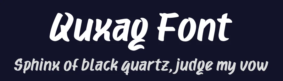 Quxag Font by productype — Decorative Font — thumbnail 2