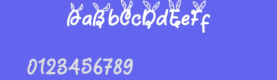 Rabbit Dream Font by Yoga Letter — Display Font — thumbnail 3
