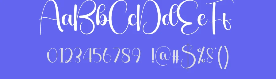 Rabbit Script Font by creativeletter — Script Handwritten Font — thumbnail 3