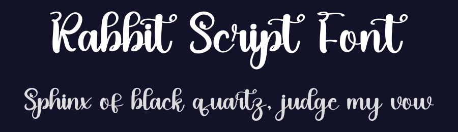 Rabbit Script Font by inermediaSTUDIO — Script Handwritten Font — thumbnail 2