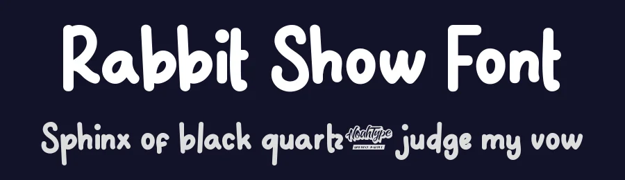 Rabbit Show Font by noahtype — Script Handwritten Font — thumbnail 2